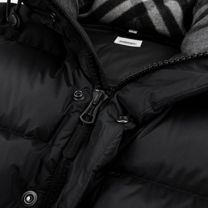 Detachable Sleeve Hooded Puffer Jacket